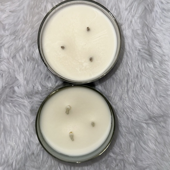 Bath & Body Works 3 Wick Candle Lot Men’s Woodlands and Ocean - Picture 9 of 9